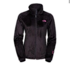 The North Face Women's Black Fleece Jacket Breast Cancer Awareness Edition!